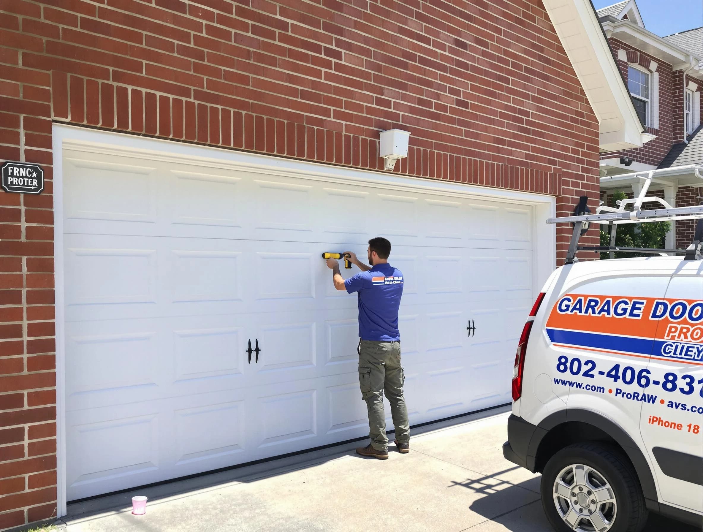 Local garage door repair service by Hiram Garage Door Repair in Hiram