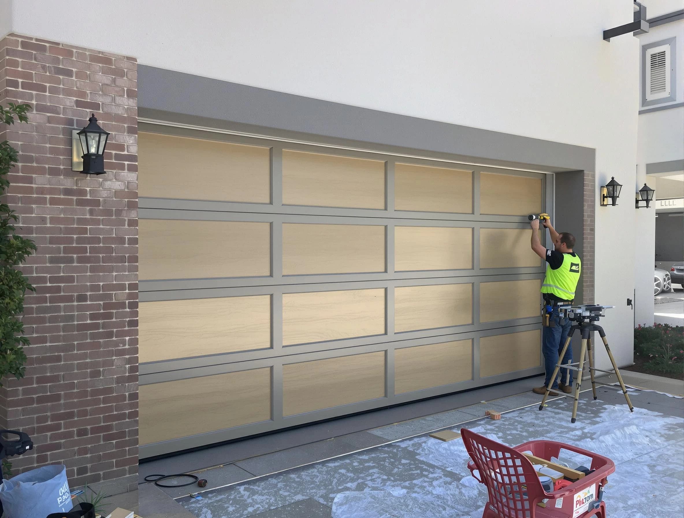 Garage door replacement service by Hiram Garage Door Repair in Hiram