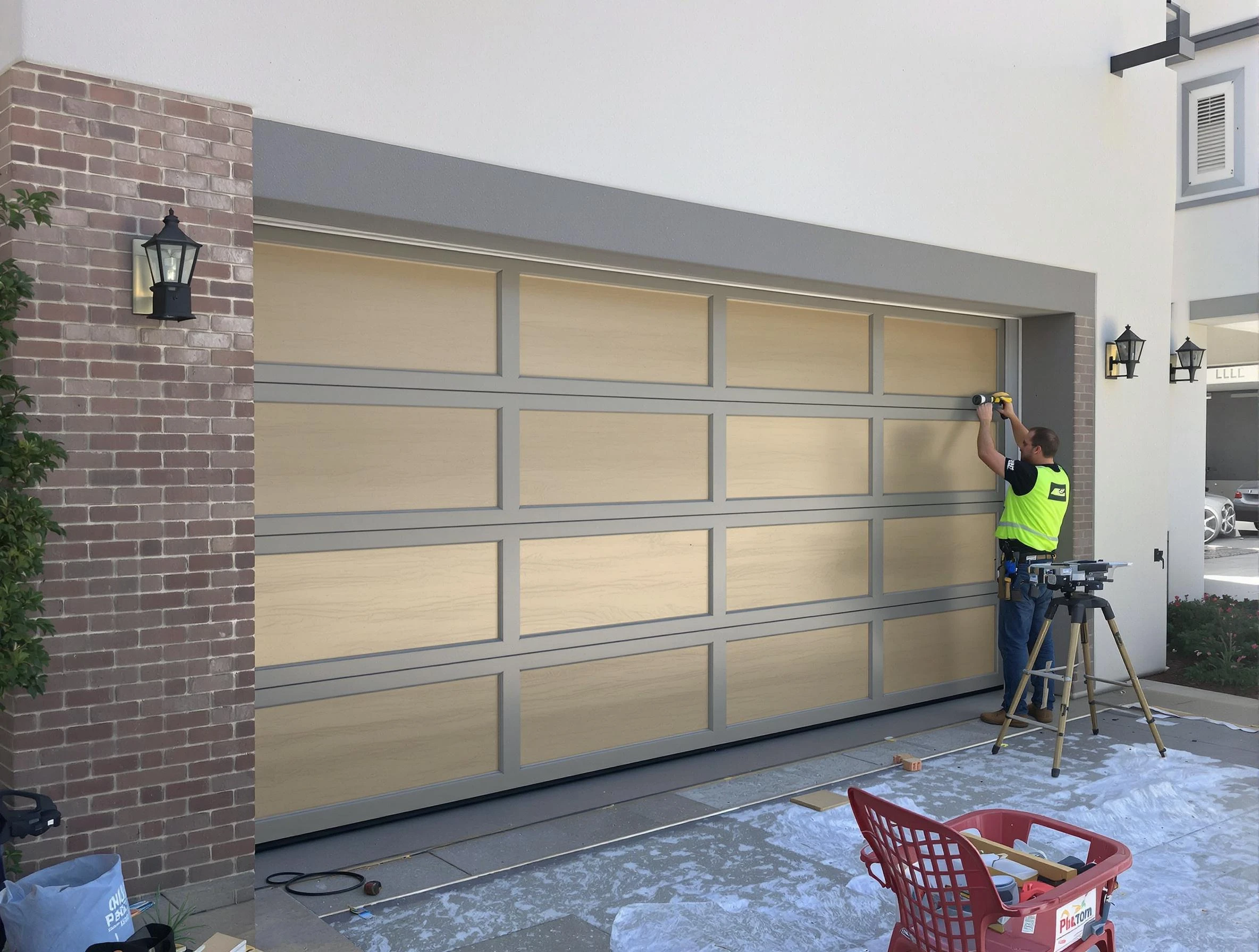 Garage door replacement service by Hiram Garage Door Repair in Hiram